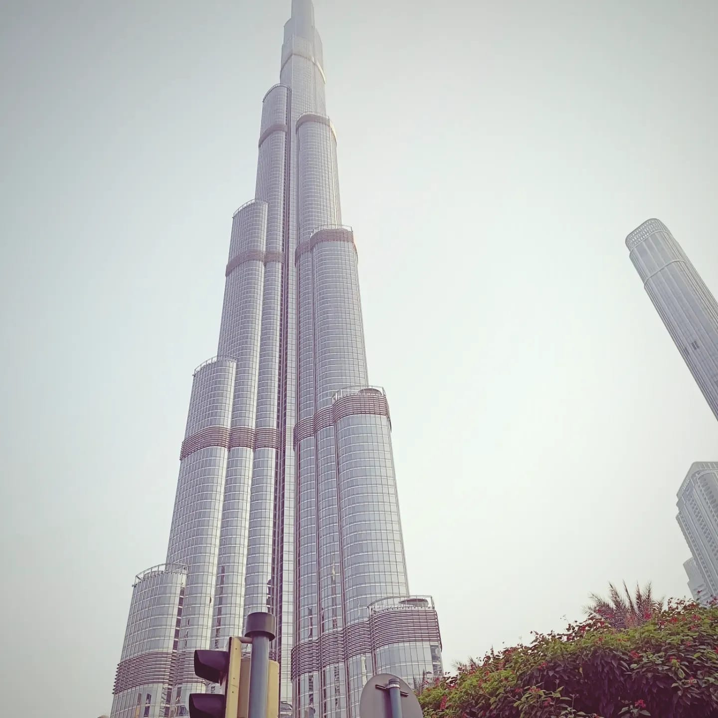 Standing tall infront of the Burj Khalifa