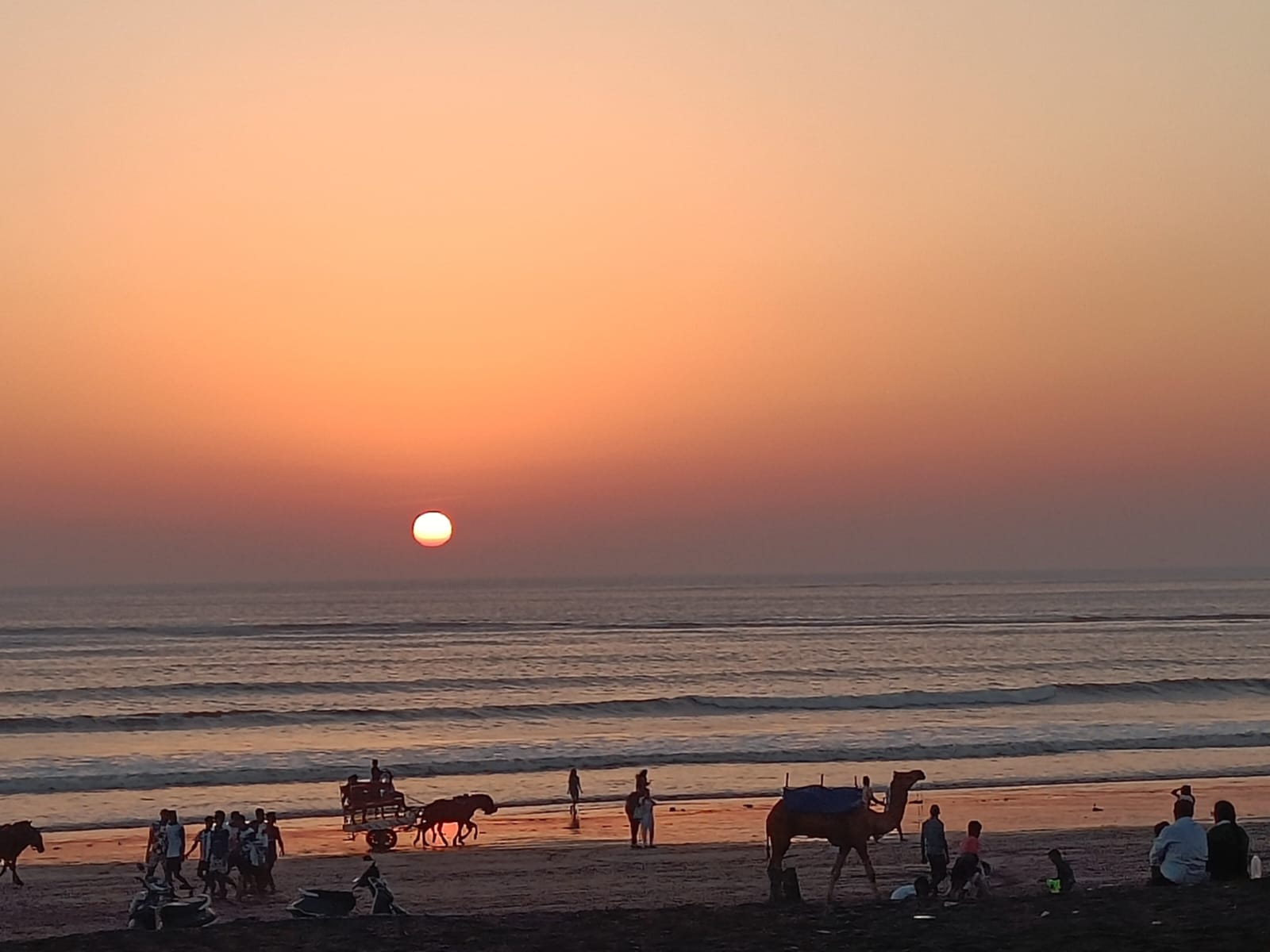 Sunset paradise at Arnala Beach Virar India