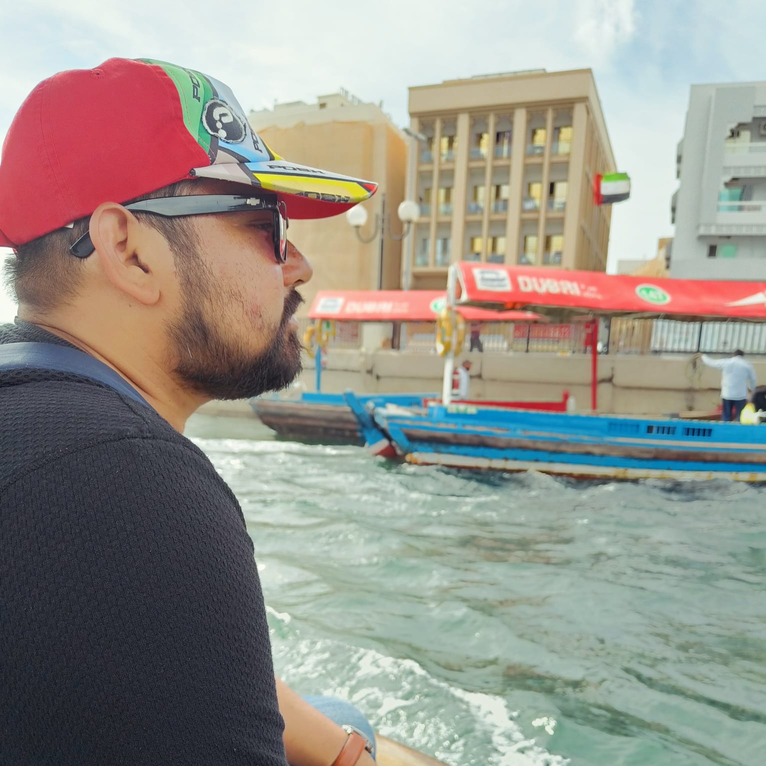 Drifting through Dubai’s canals, savoring the spice markets’ charm and coastal beauty.